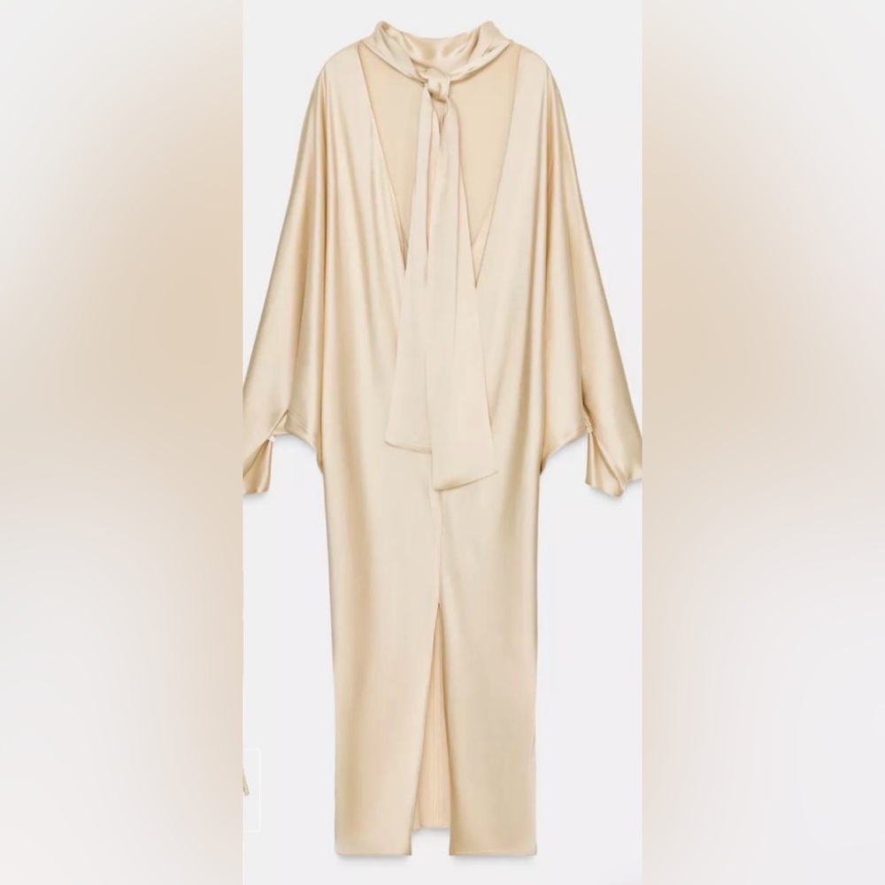 🔥🔥Zara Satin tunic ZW collection limited edition dress - Picture 9 of 12